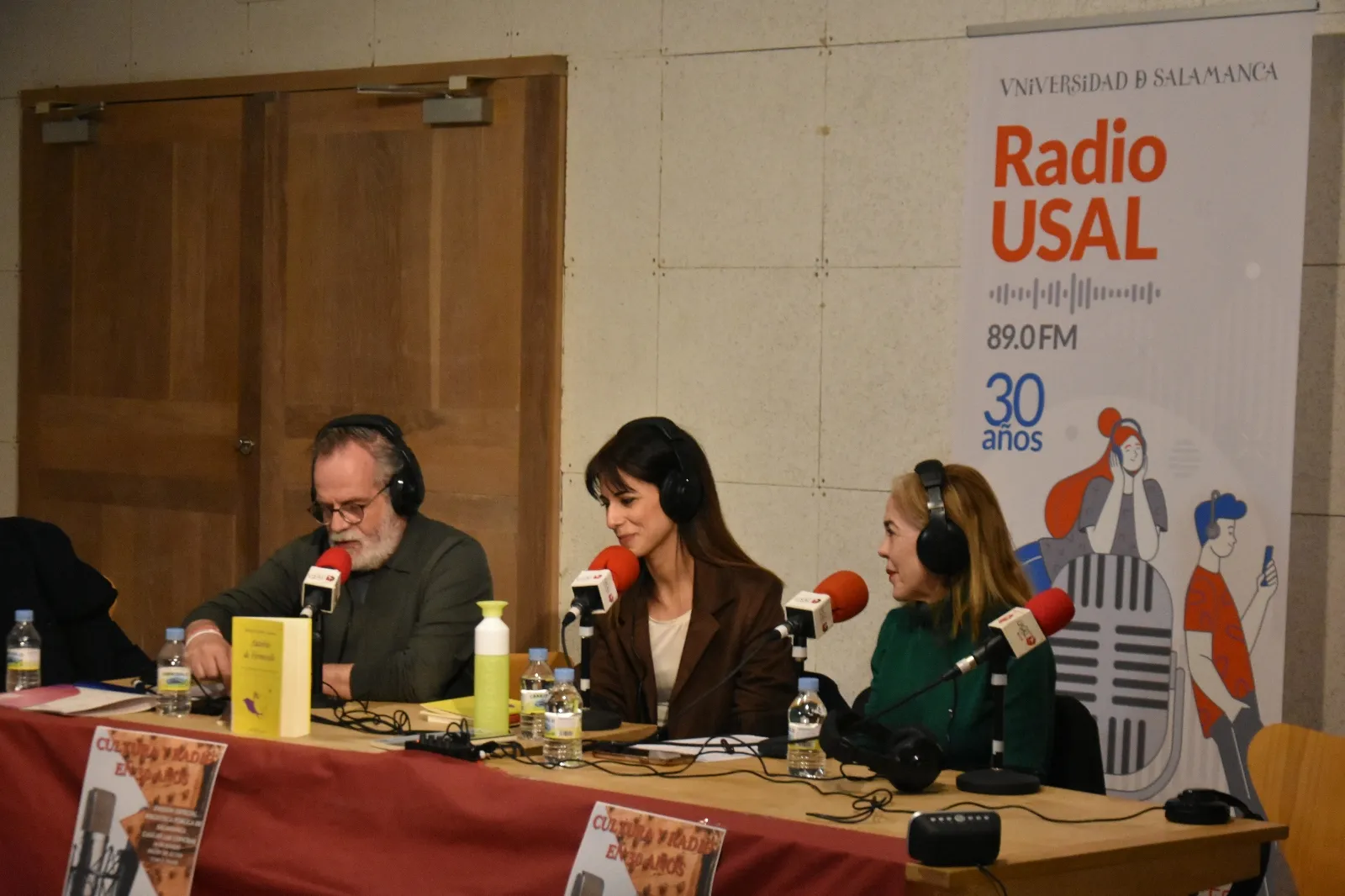 Radio Usal celebra sus 30 años con una emisión especial sobre la cultura en Salamanca | FOTOS: Carmen Borrego 