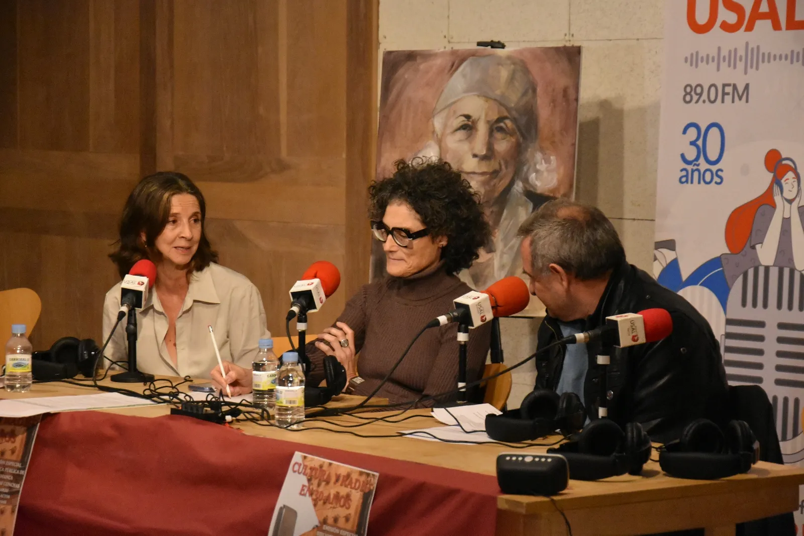 Radio Usal celebra sus 30 años con una emisión especial sobre la cultura en Salamanca | FOTOS: Carmen Borrego 