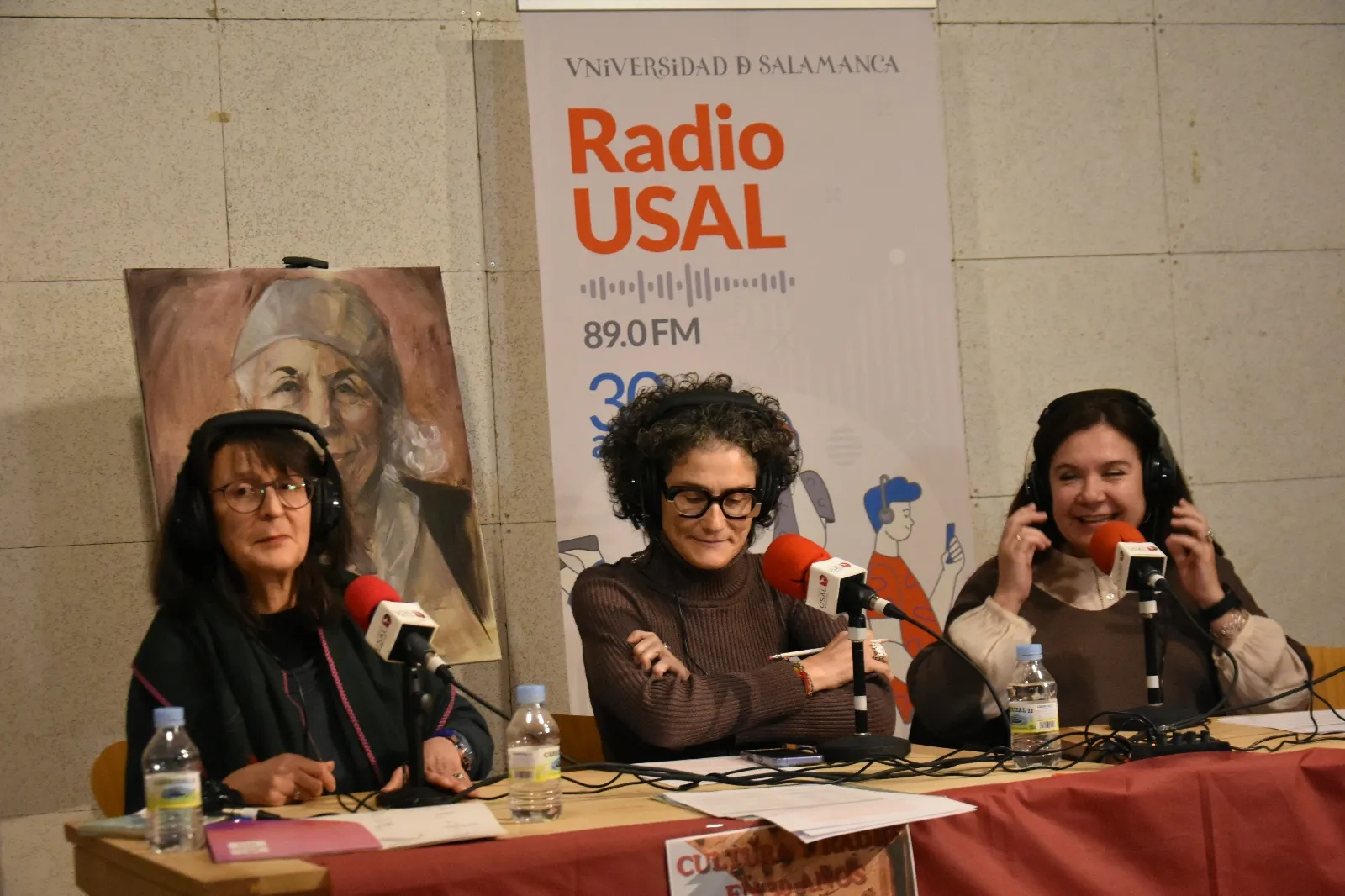 Radio Usal celebra sus 30 años con una emisión especial sobre la cultura en Salamanca | FOTOS: Carmen Borrego 