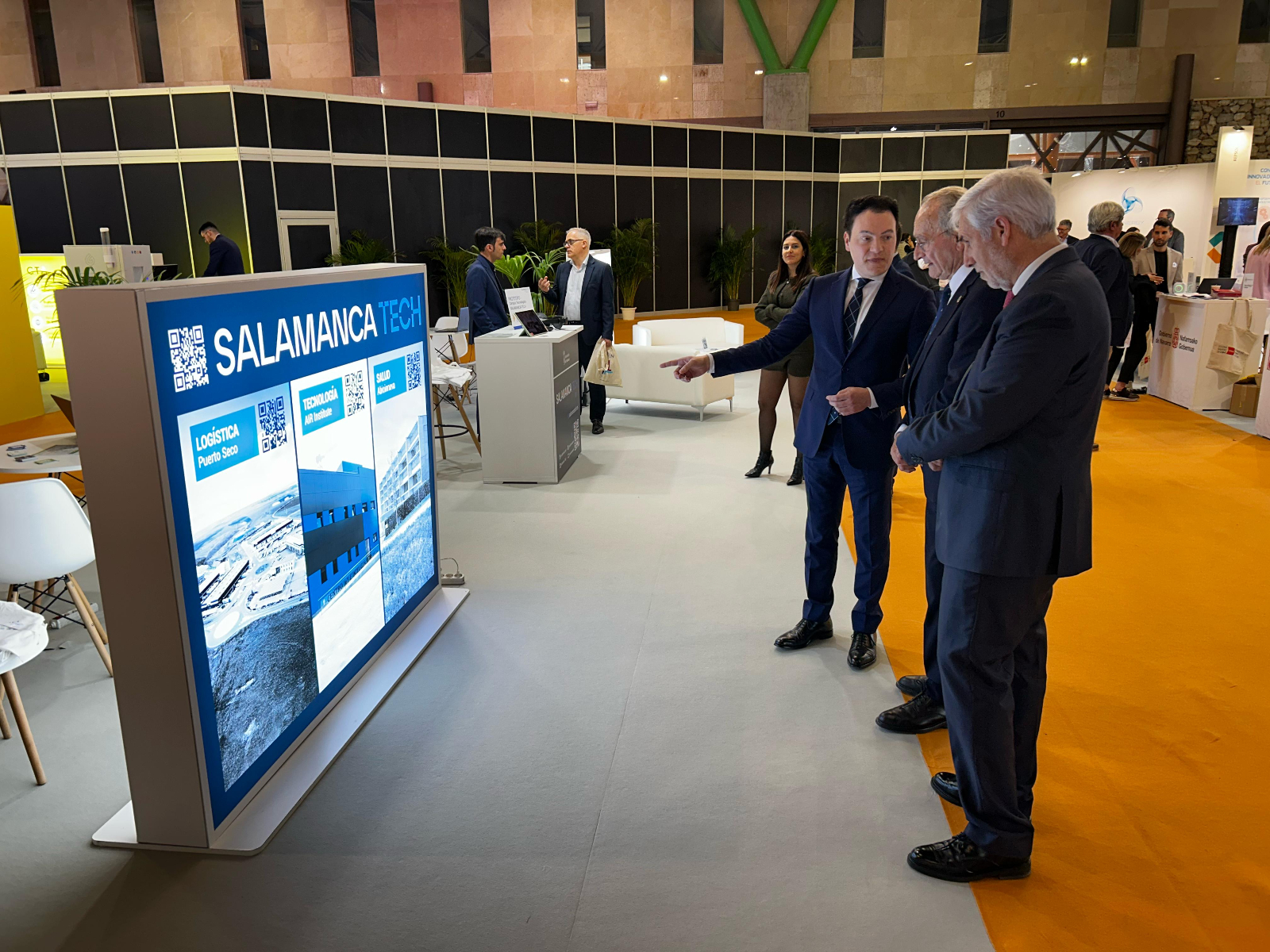 Salamanca Tech se promociona en Transfiere, el mayor foro de innovación europeo que se celebra en Málaga