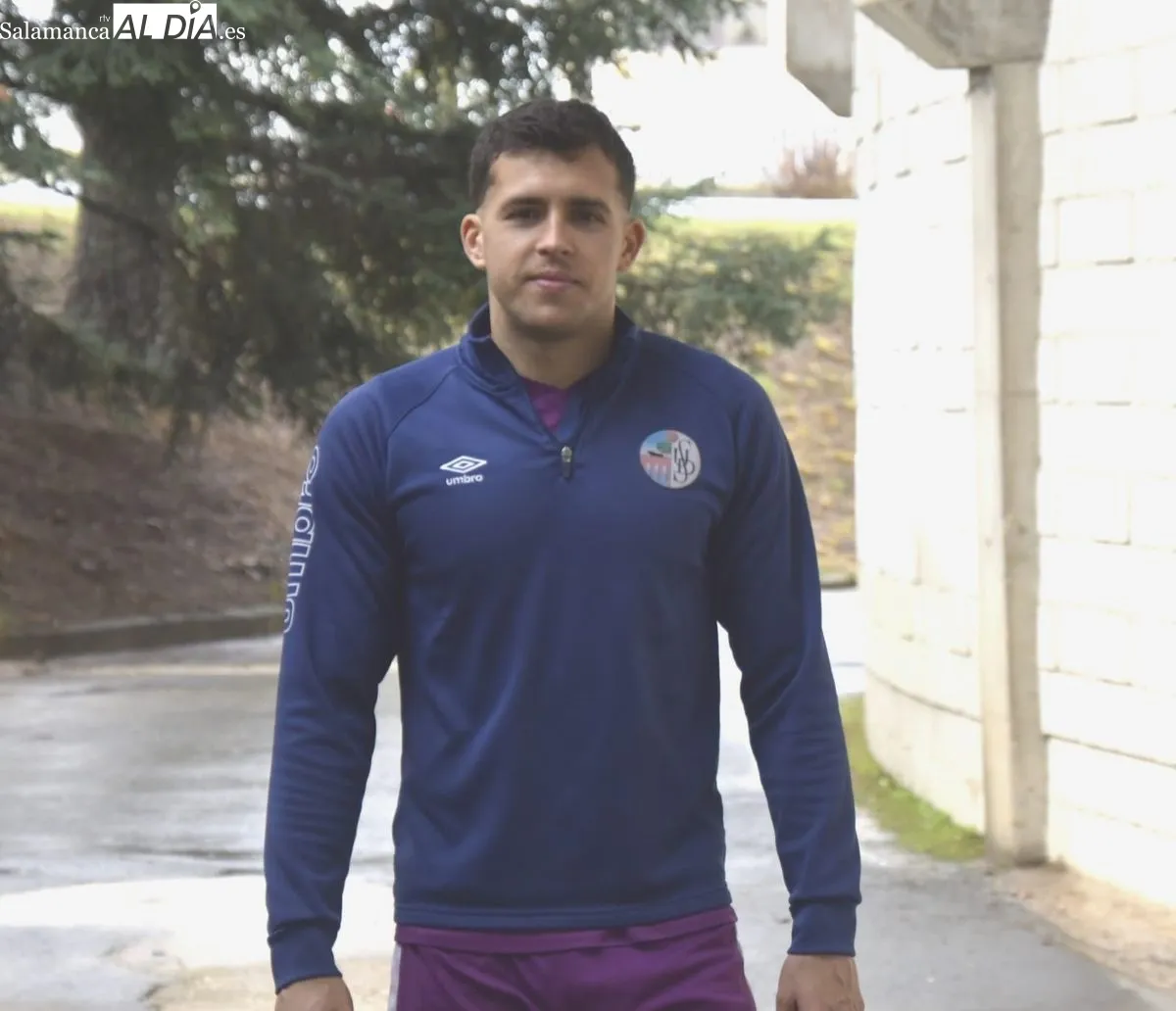 Jugadores del Salamanca UDS tras la sesión de gimnasio y recuperación de este martes