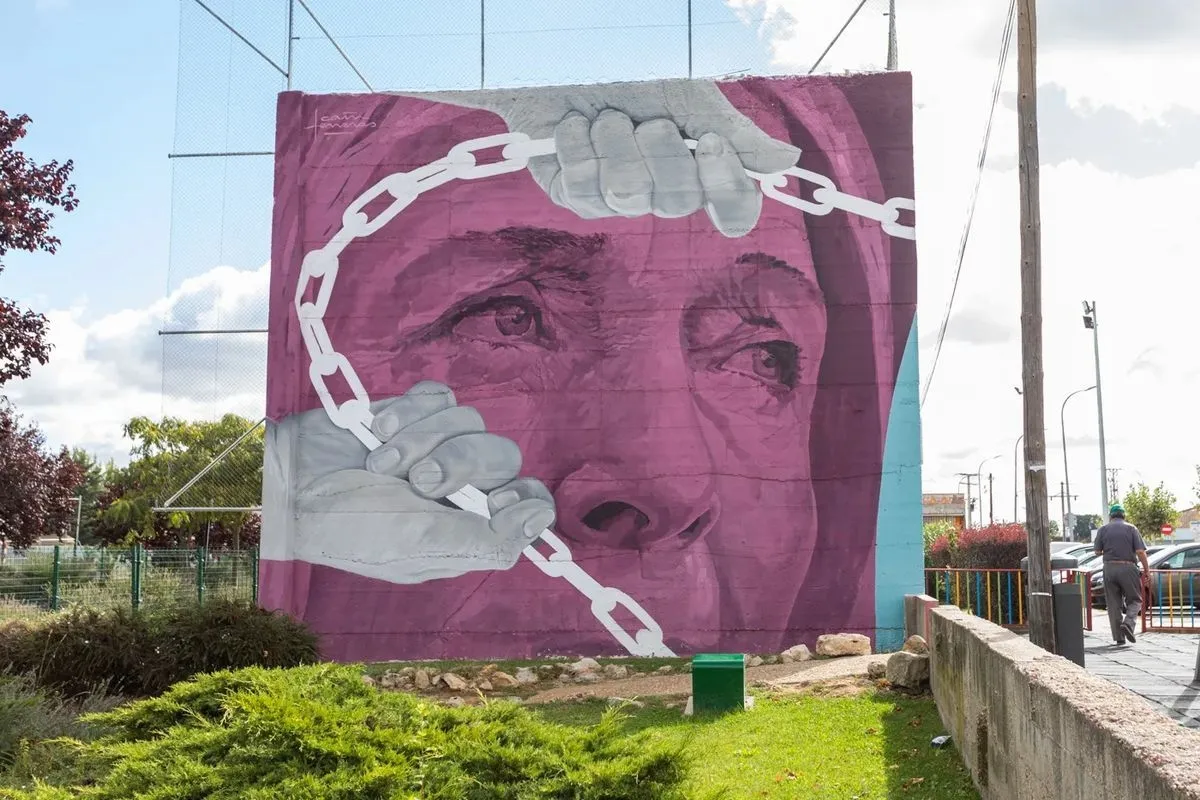 Mural en Santa Marta