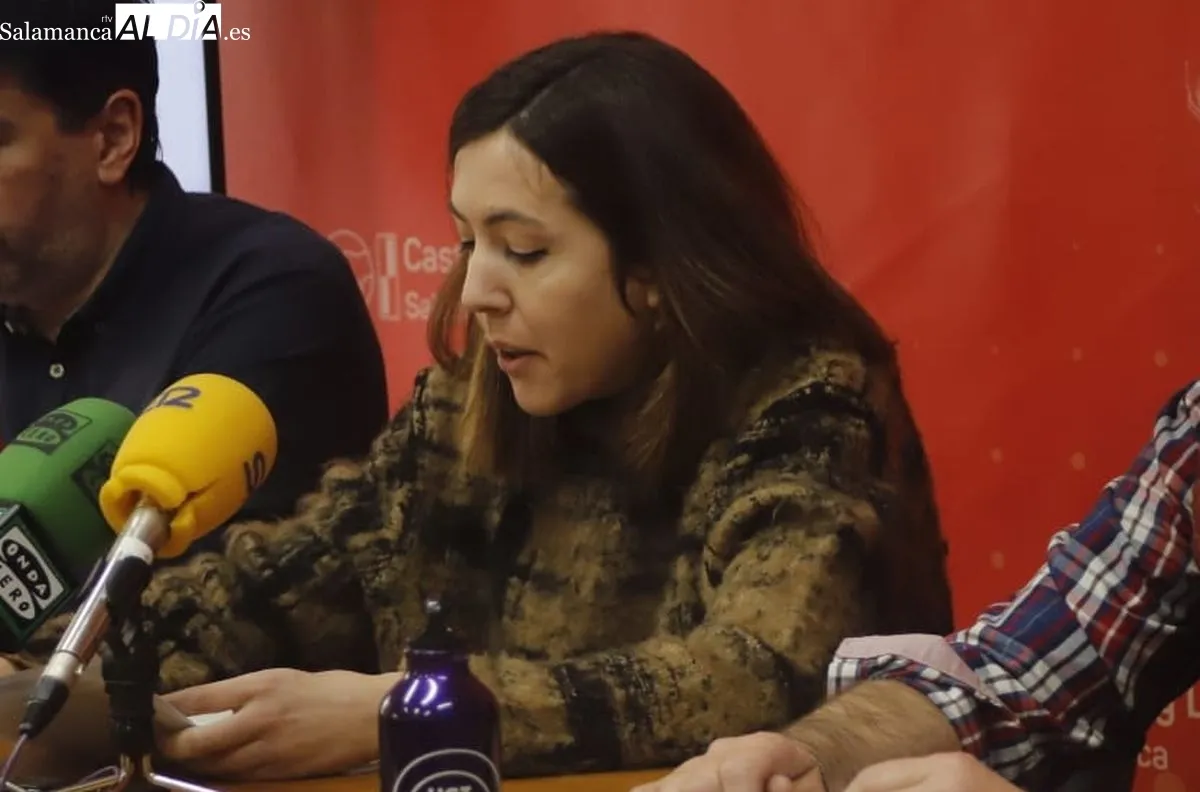 Silvia Sánchez Vicente, secretaria de Mujer y Políticas de Igualdad de CCOO Salamanca. Foto de Ángel Puma