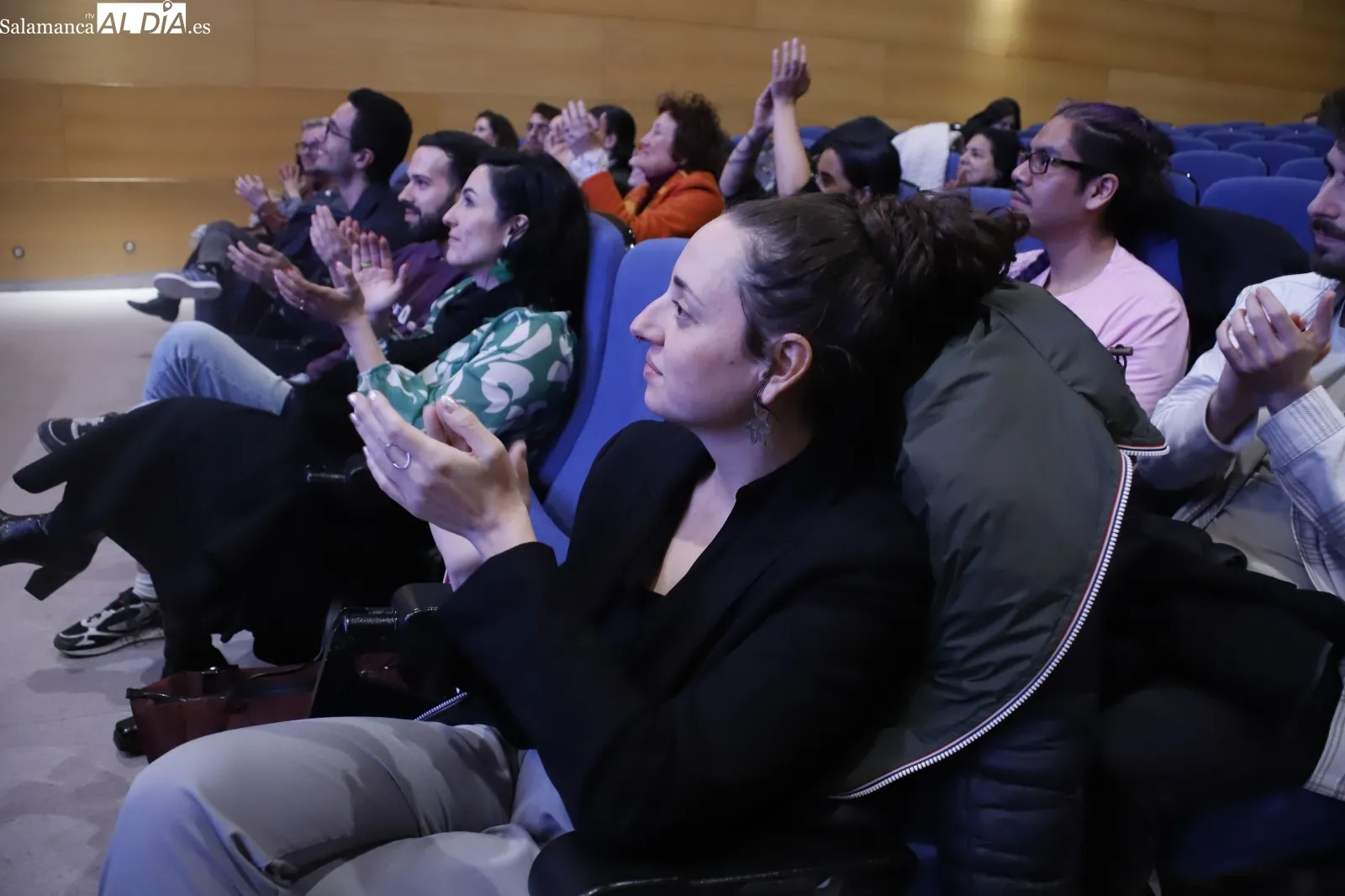 Clausura del concurso 'Tesis en tres minutos' de la Unidad de Cultura Científica y de la Innovación de la USAL y Escuela de Doctorado “Studi Salamantini” de la USAL. Fotos: Ángel Puma