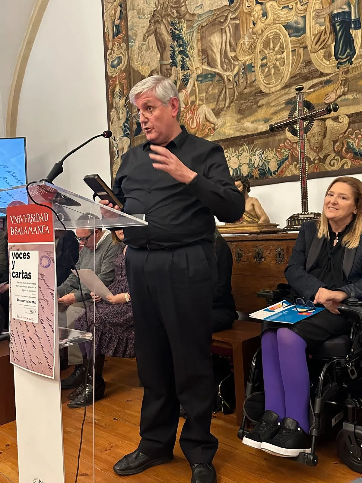 Foto 3 - La correspondencia femenina a Miguel de Unamuno protagoniza una nueva edici&oacute;n de 'Voces y Cartas' en el marco del 8M (FOTOS)