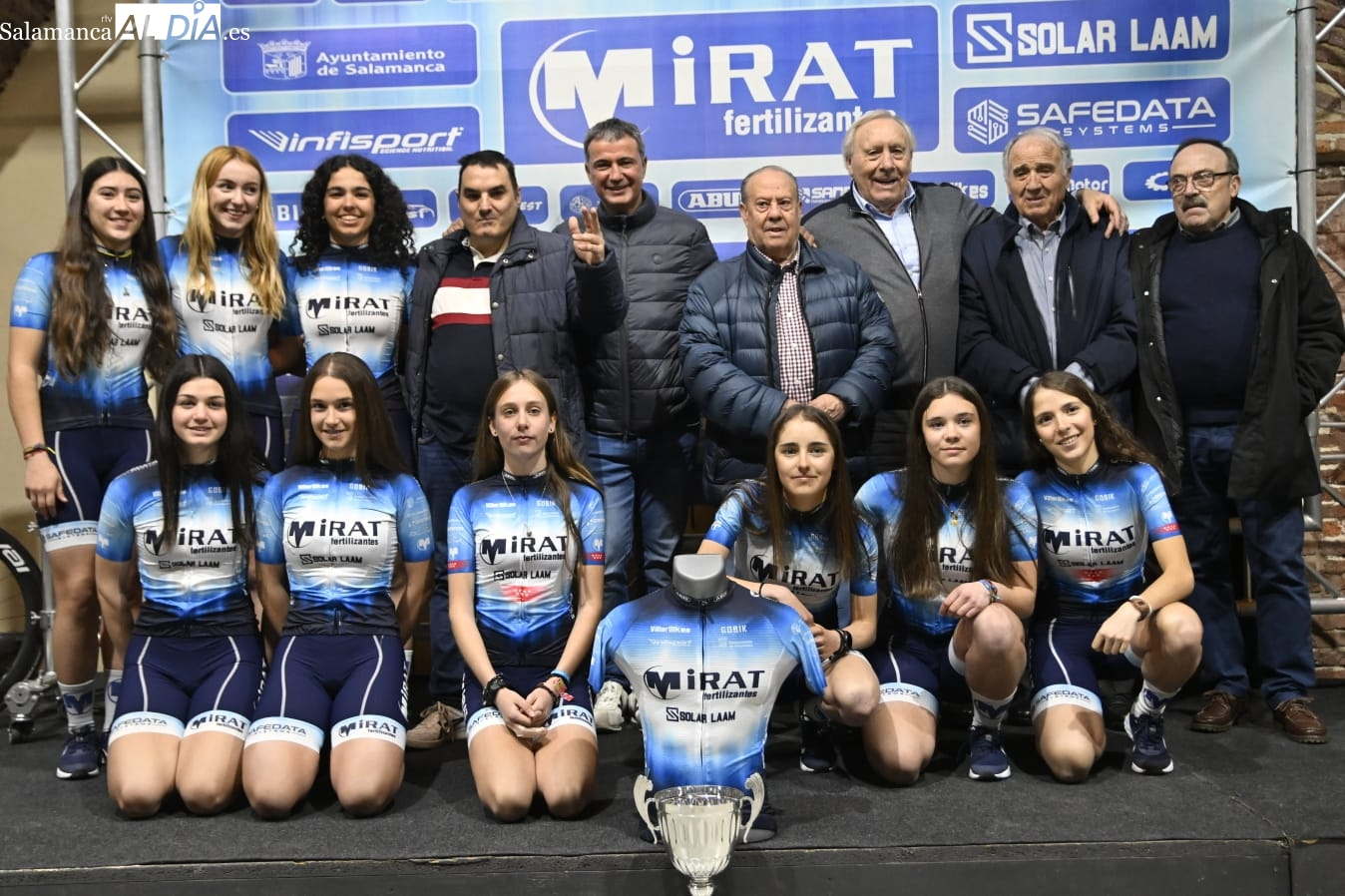 El Mirat Team, la gran esperanza del ciclismo salmantino: Nos encontramos en una situación magnífica (FOTOS)