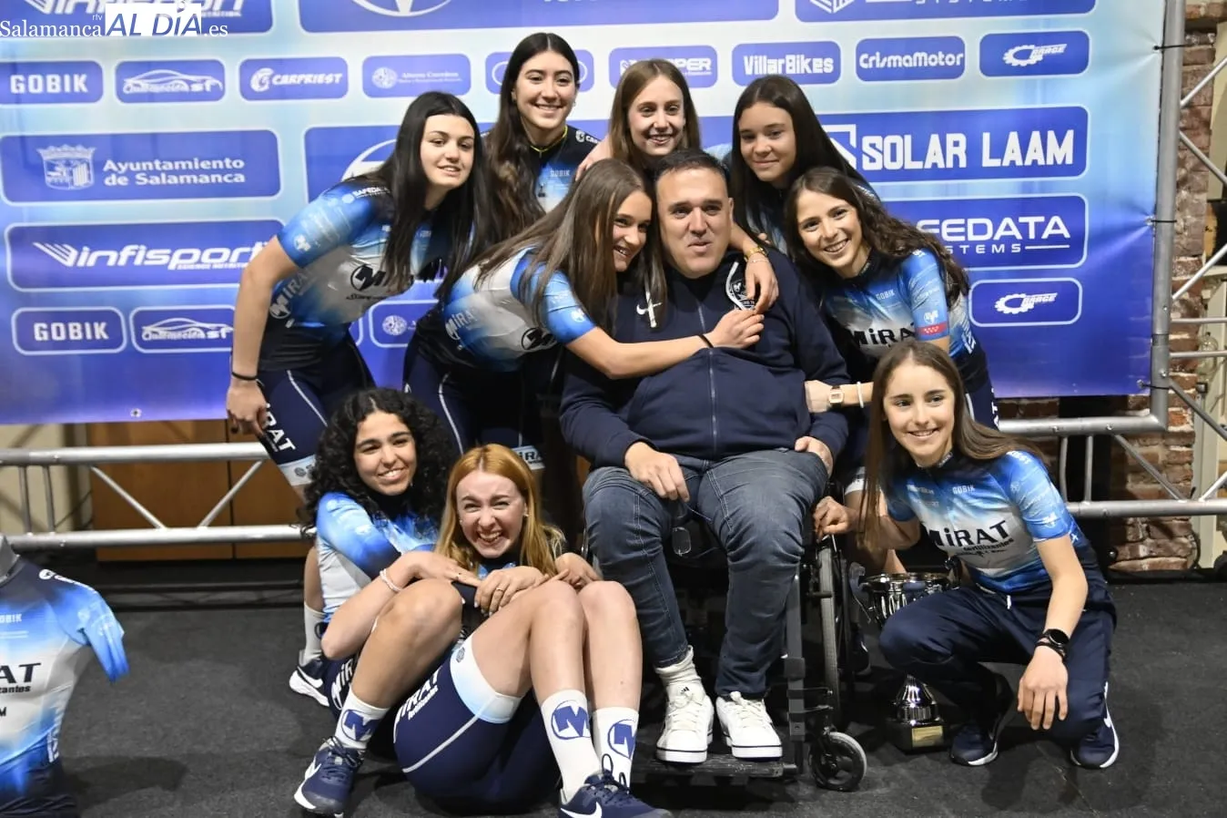 Foto 3 - El Mirat Team, la gran esperanza del ciclismo salmantino: "Nos encontramos en una situaci&oacute;n magn&iacute;fica" (FOTOS)