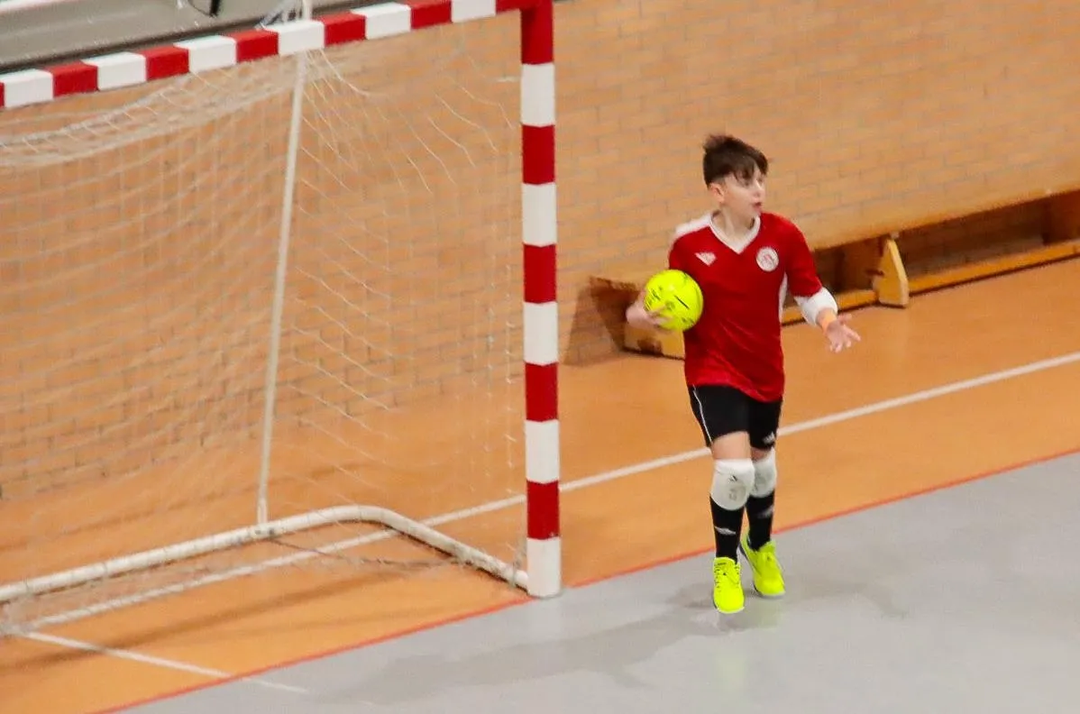 Los salmantinos Iván Santos y Rodrigo Díez entrenan de nuevo con la Selección SUB-14 de CyL de fútbol Sala