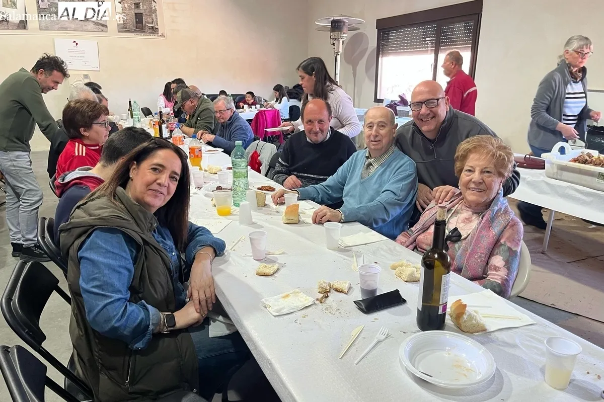 Comida matancera en Gejo de los Reyes