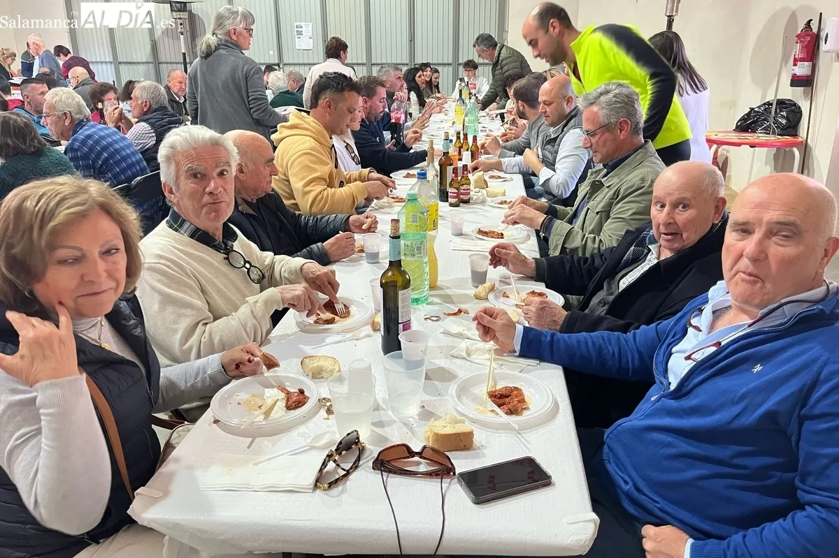 Comida matancera en Gejo de los Reyes