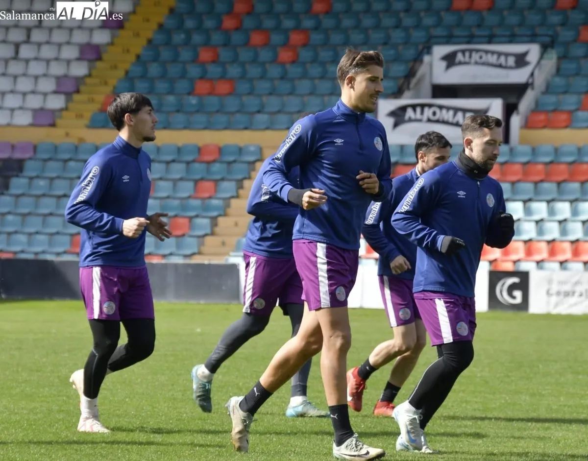 Entrenamiento del Salamanca UDS de este martes