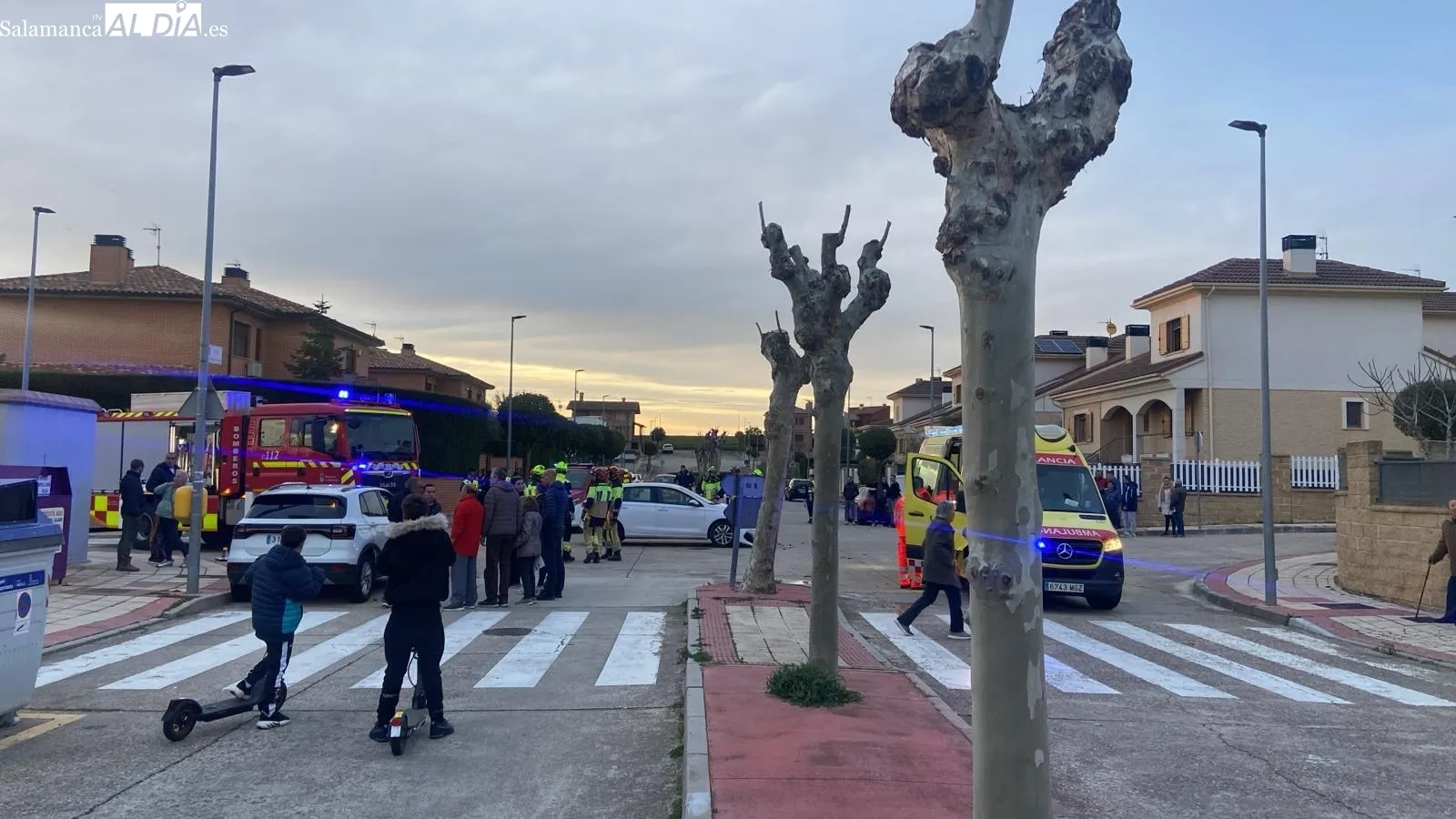 Imagénes del suceso