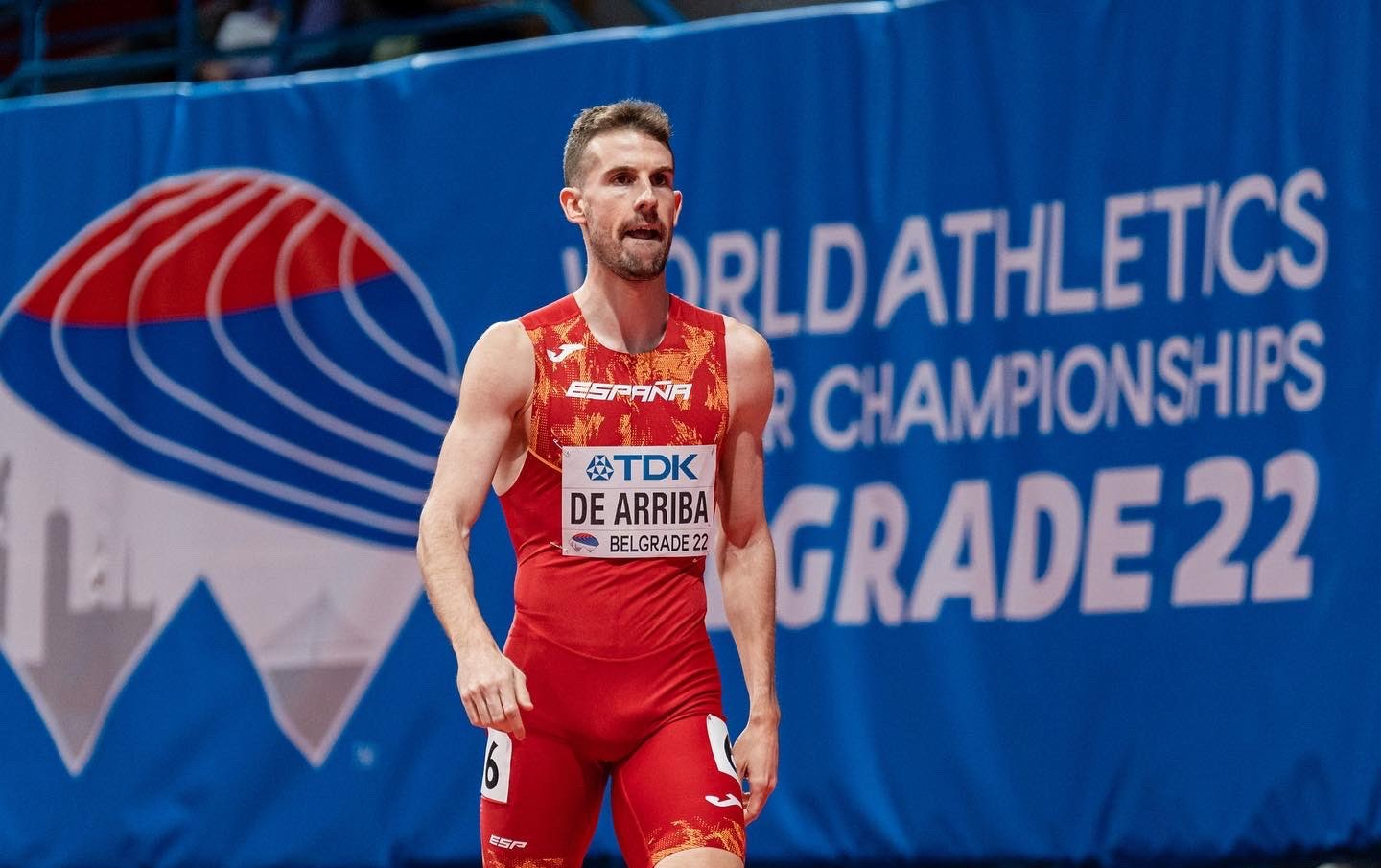 Álvaro de Arriba, convocado por España para el Mundial indoor de Nanjing en China