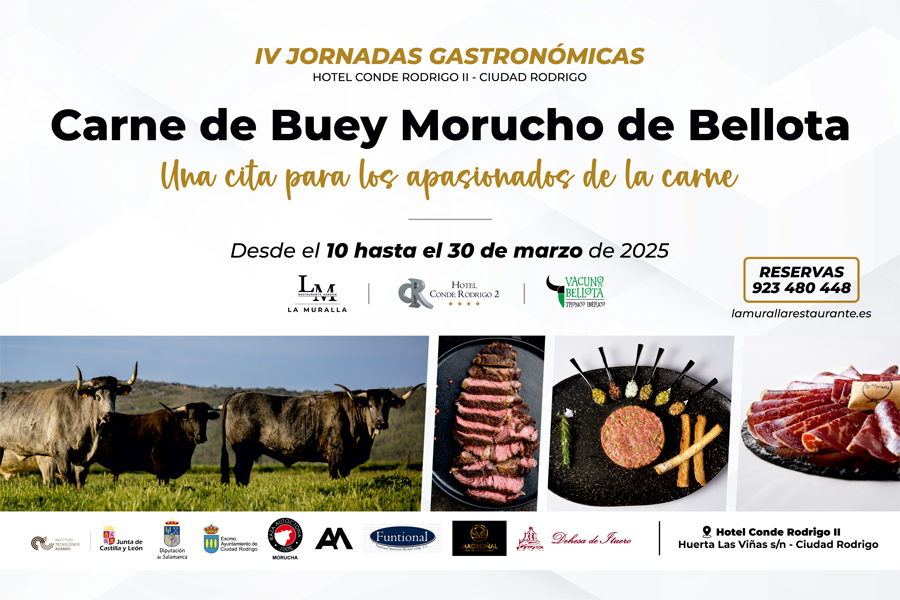 IV Jornadas  carne de Buey Morucho de Bellota l Conde Rodrigo II restaurante la muralla