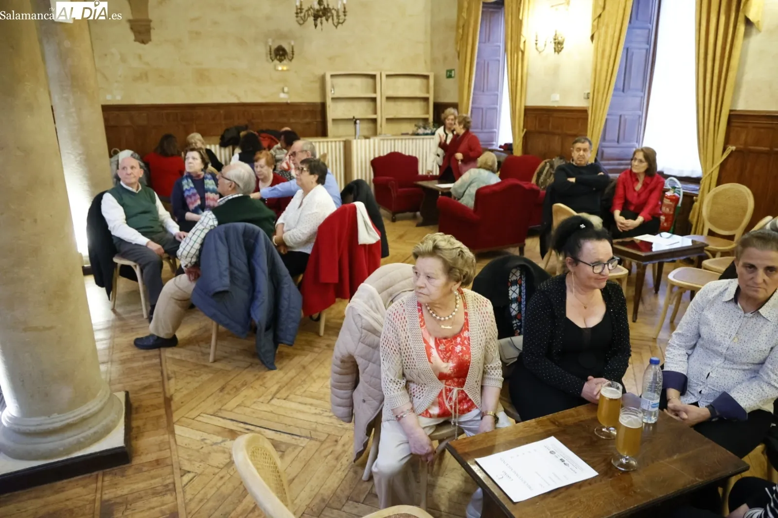 Baile de mayores en el Casino de Salamanca