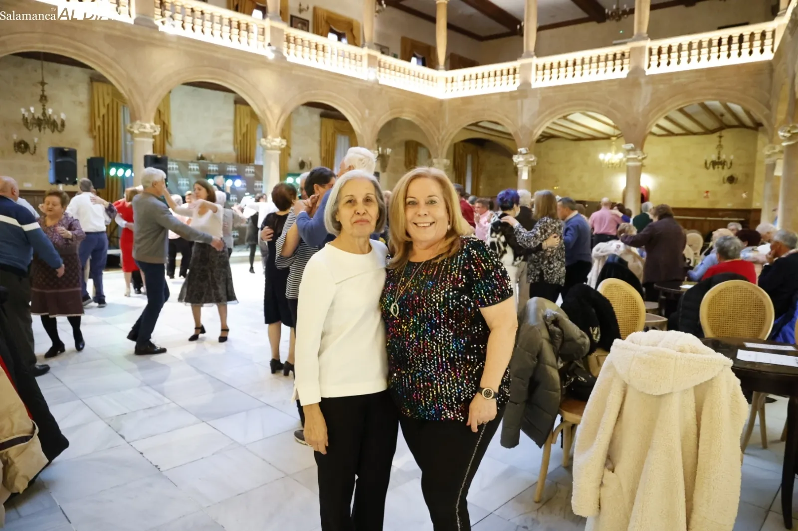 Baile de mayores en el Casino de Salamanca