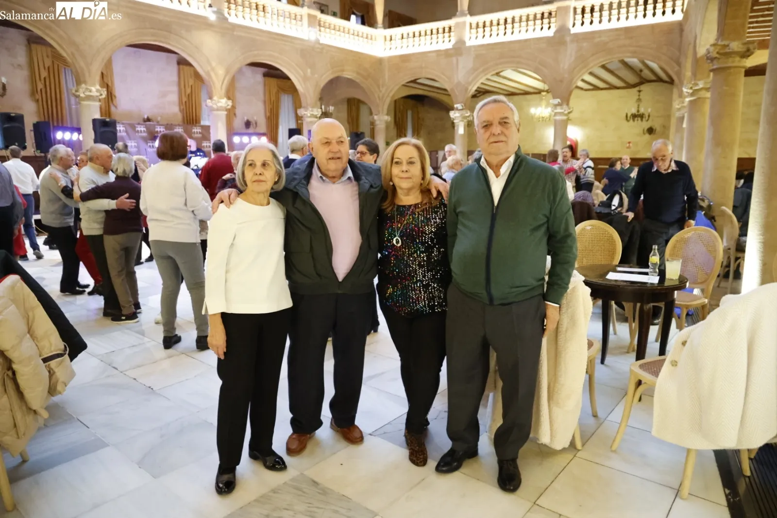 Baile de mayores en el Casino de Salamanca