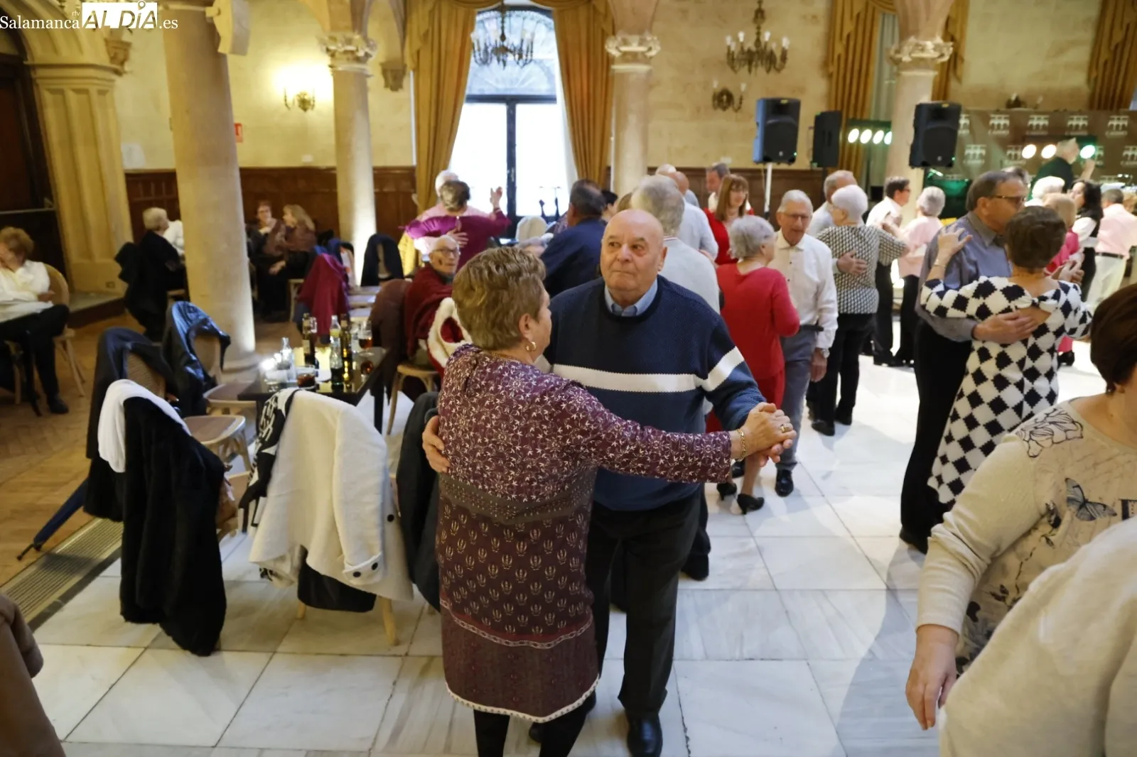 Baile de mayores en el Casino de Salamanca
