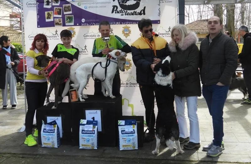 Foto 4 - Pedro L&oacute;pez y Adriana Alarcos brillan en el canicross de Alba de Tormes