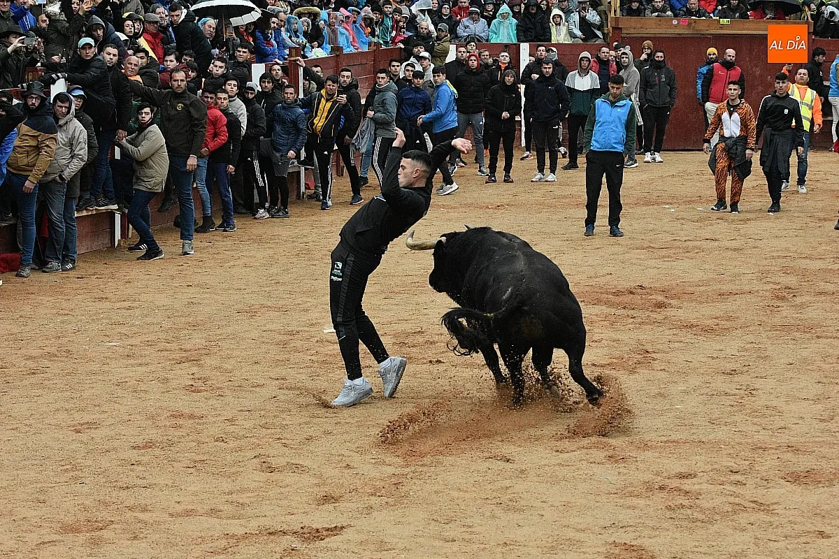 Foto 11 - Animada capea, con Victorino incluido, con dos grandes sustos producto de sendos resbalones