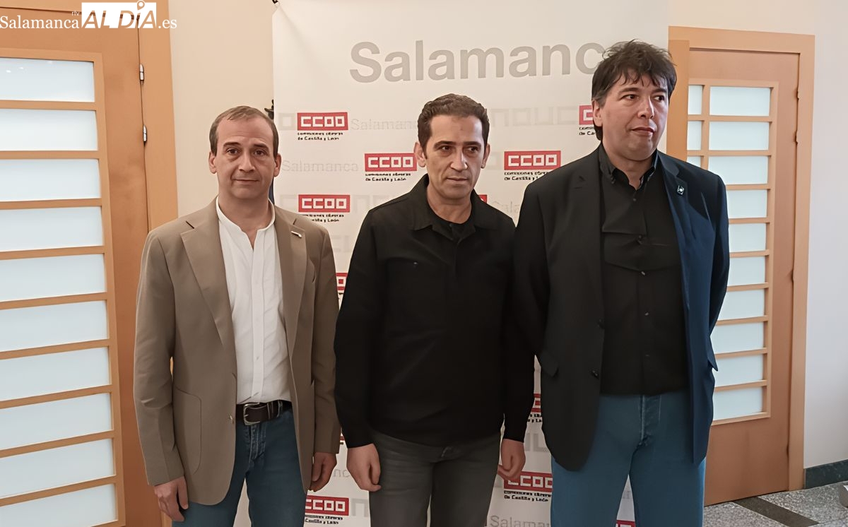 José Fernando Luego, nuevo secretario general de Comisiones Obreras en Salamanca