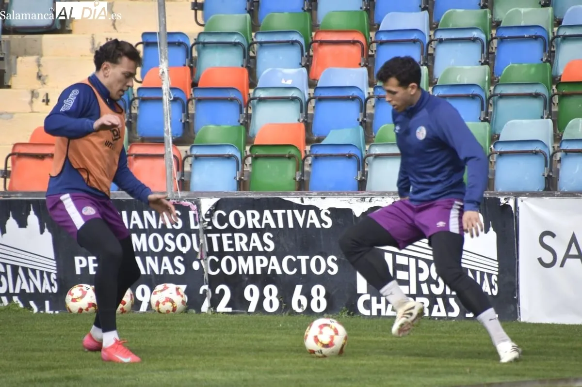 Entrenamiento del Salamanca UDS de este martes