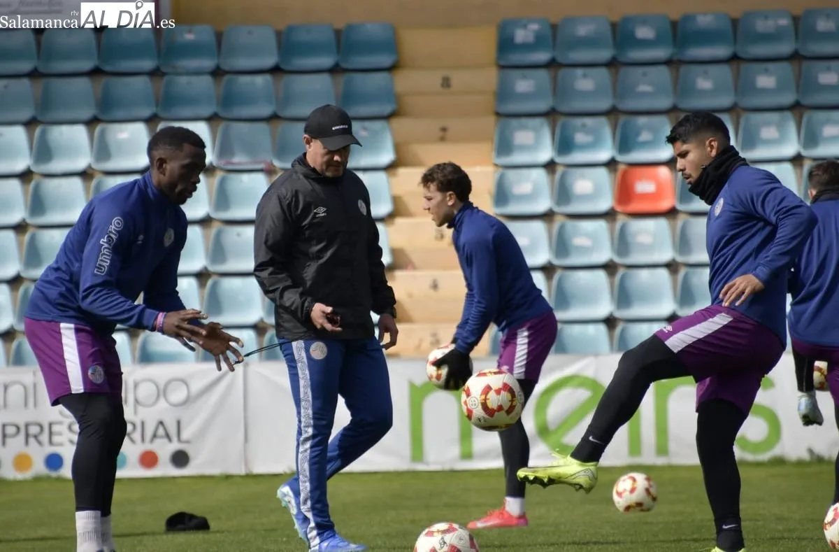 Entrenamiento del Salamanca UDS de este martes