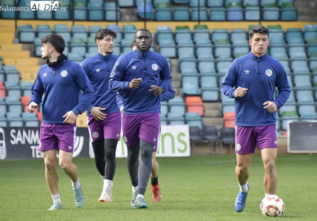 Entrenamiento del Salamanca UDS de este martes