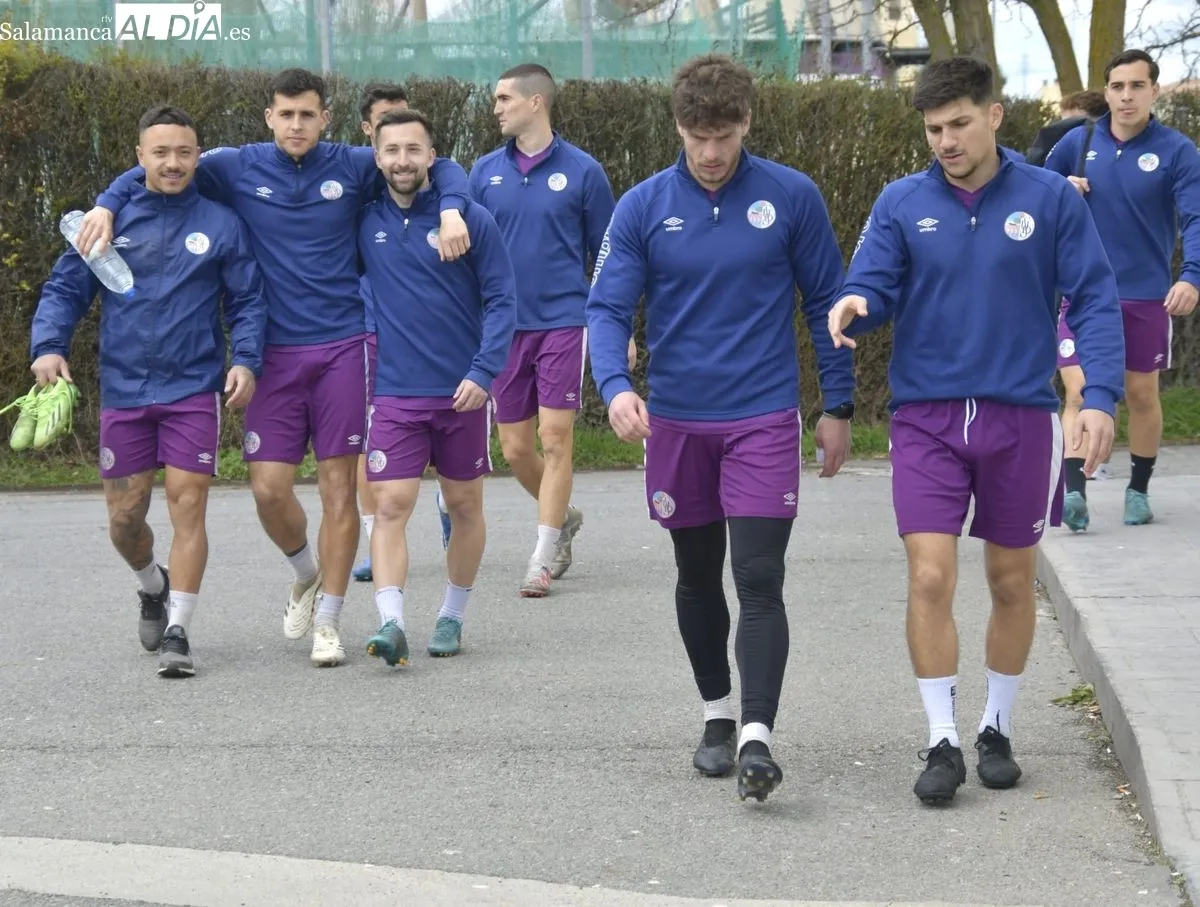 Entrenamiento del Salamanca UDS de este martes en el Tori
