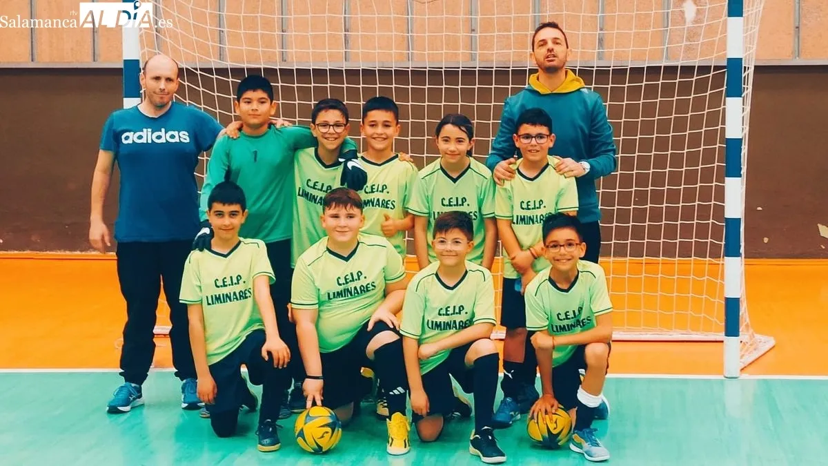 Equipo Alevín A de Lumbrales, campeón de futbol sala