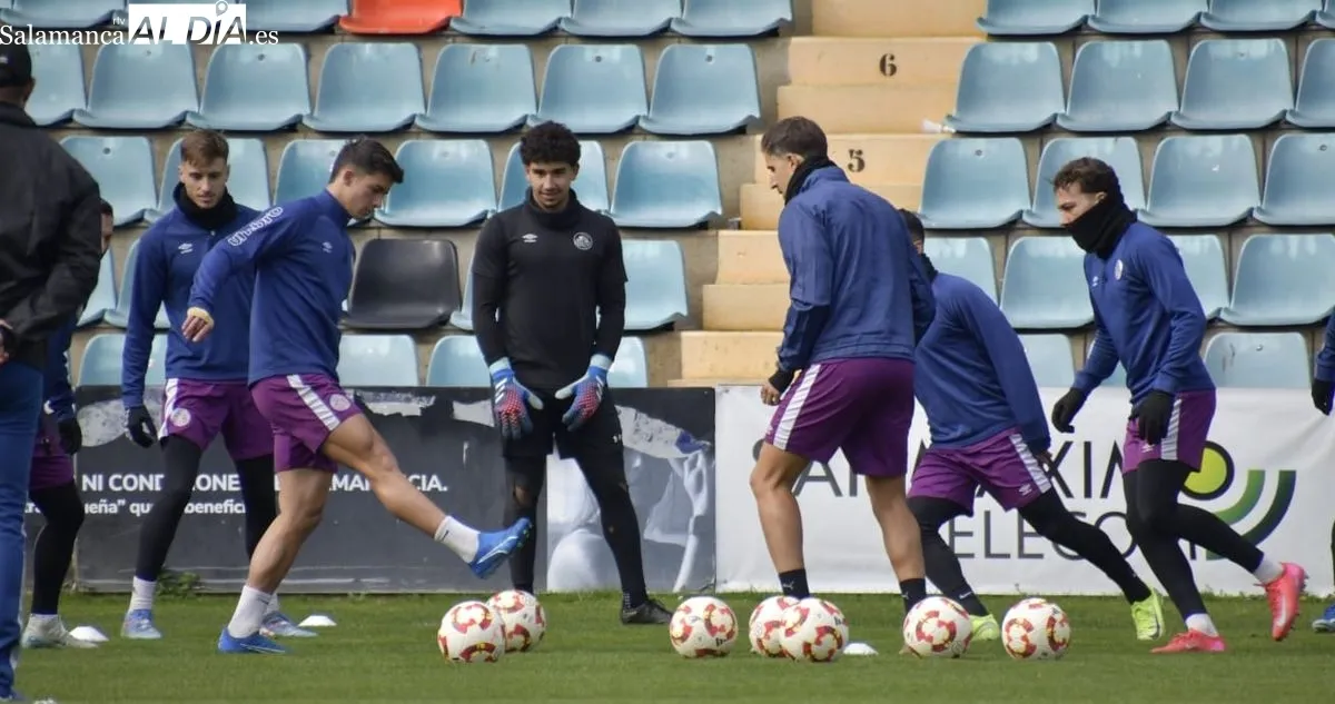 Entrenamiento del Salamanca UDS de este martes