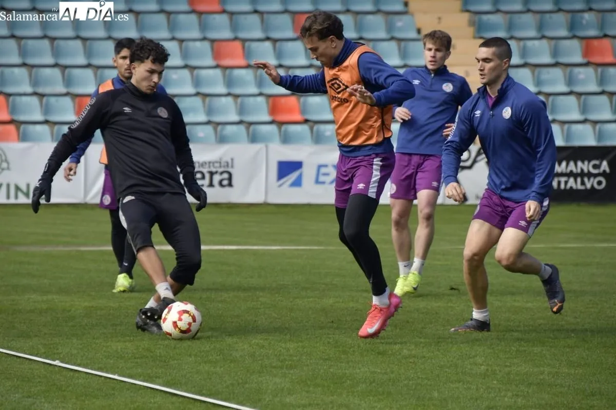 Entrenamiento del Salamanca UDS de este martes