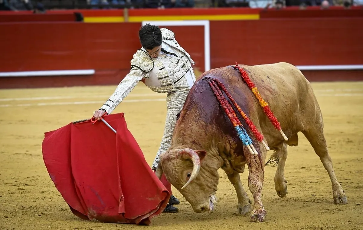 Marco Pérez en Valencia | Fotos: Plaza de toros de Valencia