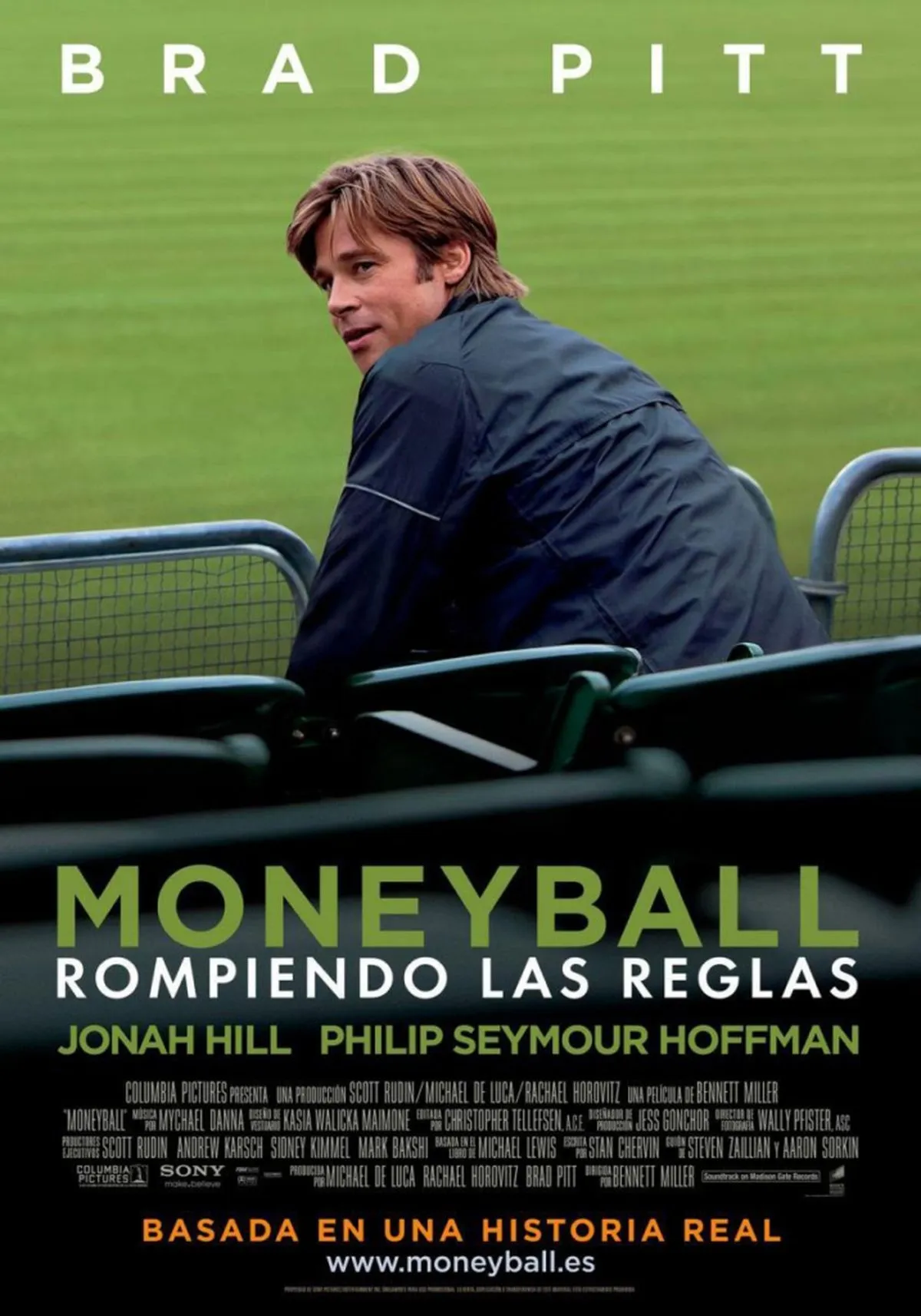 Jueves 20: Moneyball: Rompiendo las reglas (2011) de Bennett Miller