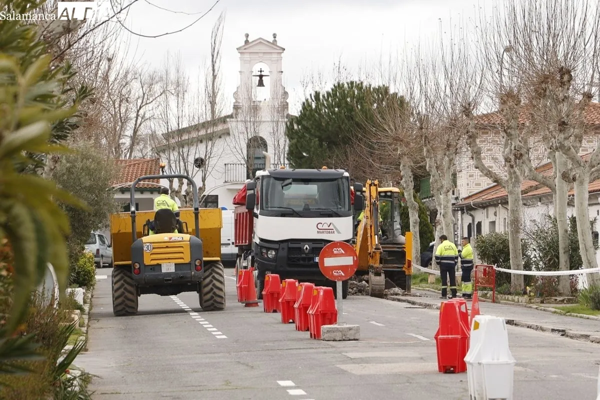 Comienzan las obras de reurbanización del barrio de La Vega | FOTOS: David Sañudo 