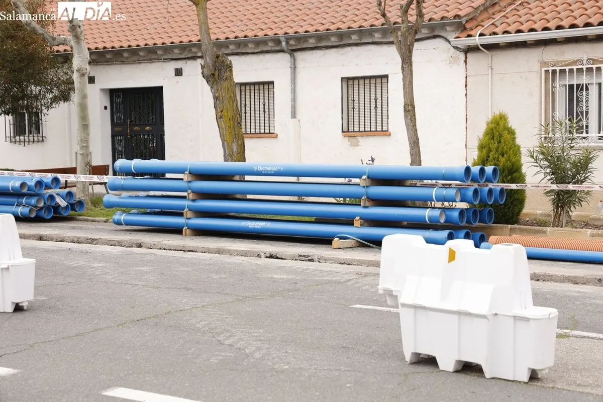 Comienzan las obras de reurbanización del barrio de La Vega | FOTOS: David Sañudo 
