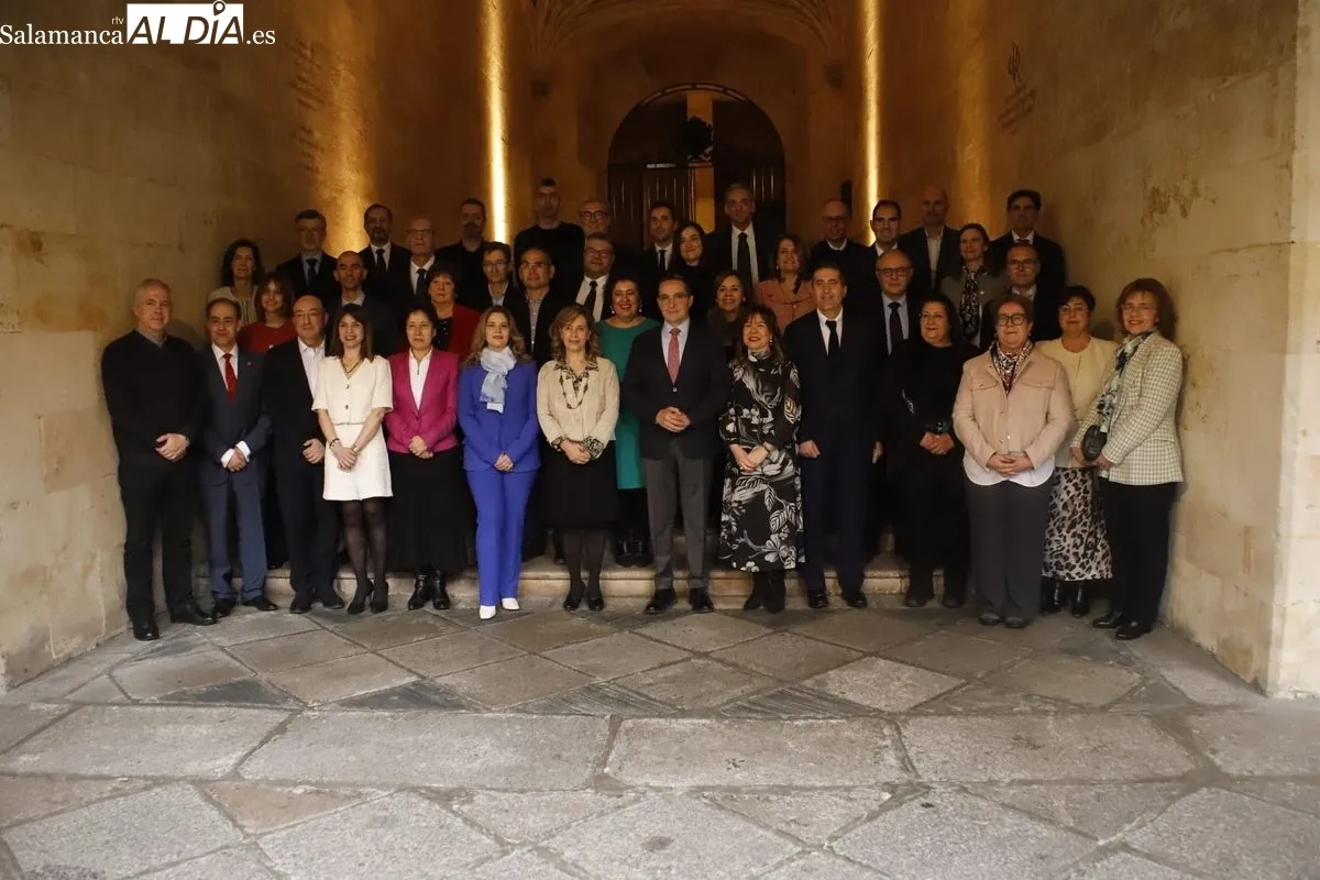 Entrega en el Paraninfo de la USAL de los premios  galardones María de Maeztu y Gloria Begué. Foto de Ángel Puma