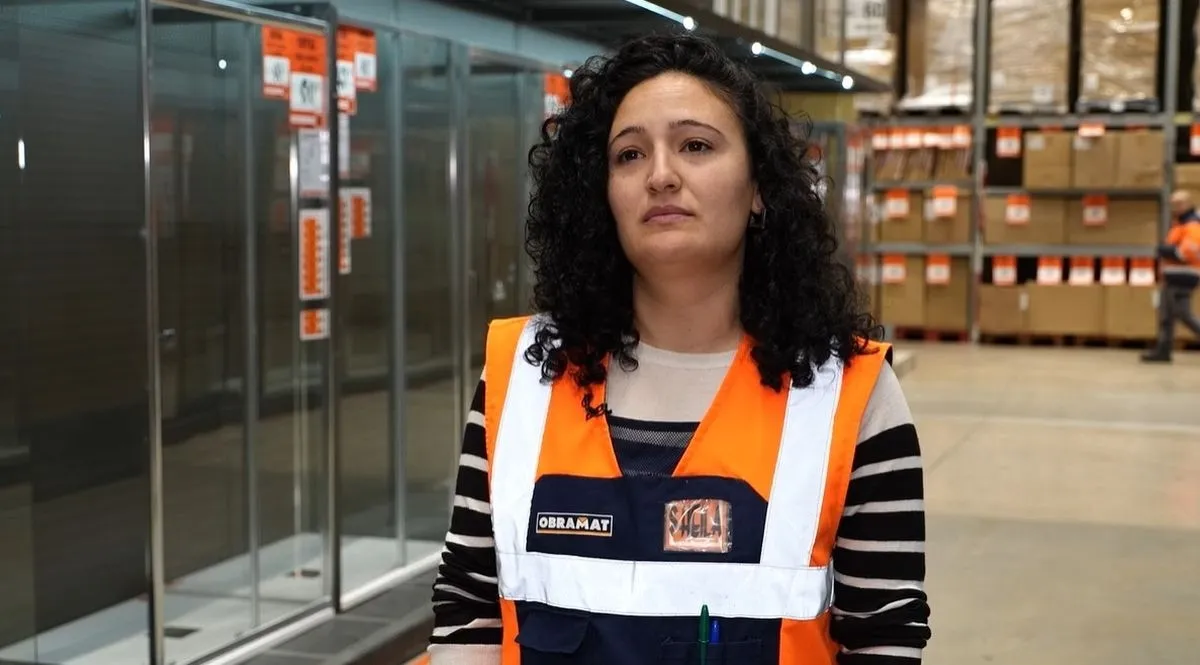 Sheila Sánchez, responsable comercial en OBRAMAT Majadahonda