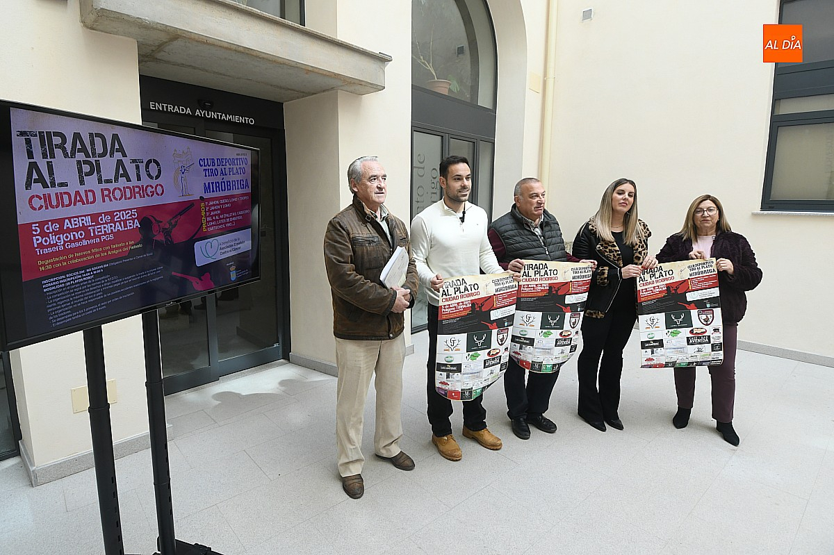 Tirada al Plato Ciudad Rodrigo 5 de abril  Ciudad Rodrigo con carácter benéfico