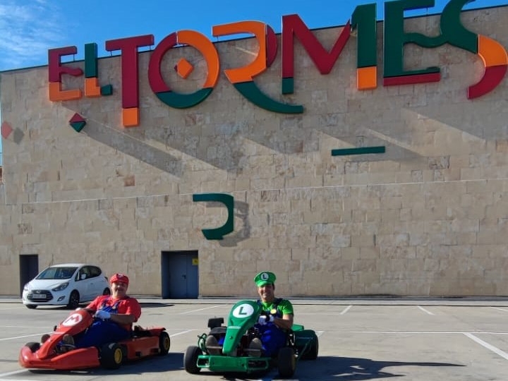 ¡Mario y Luigi llegan a El Tormes con sus karts!