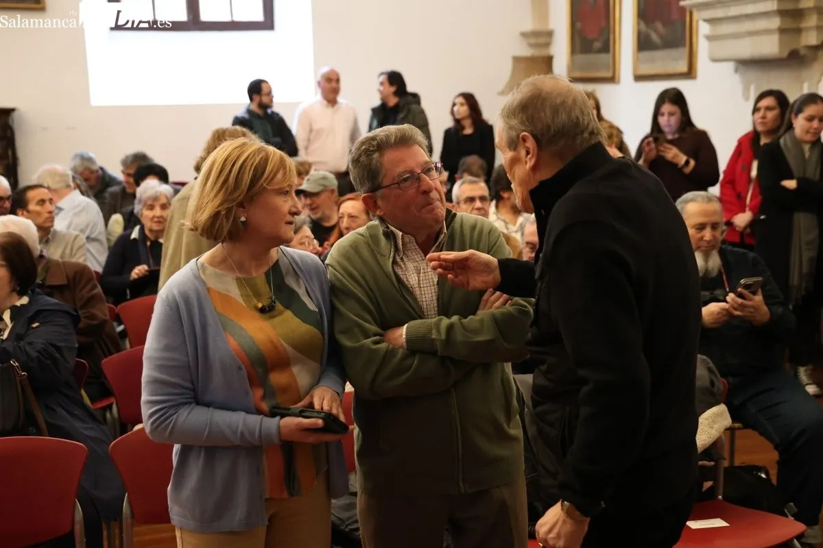 Presentación de Unamuno digital en el Salón rectoral de la Casa-Museo Unamuno. Foto de David Sañudo