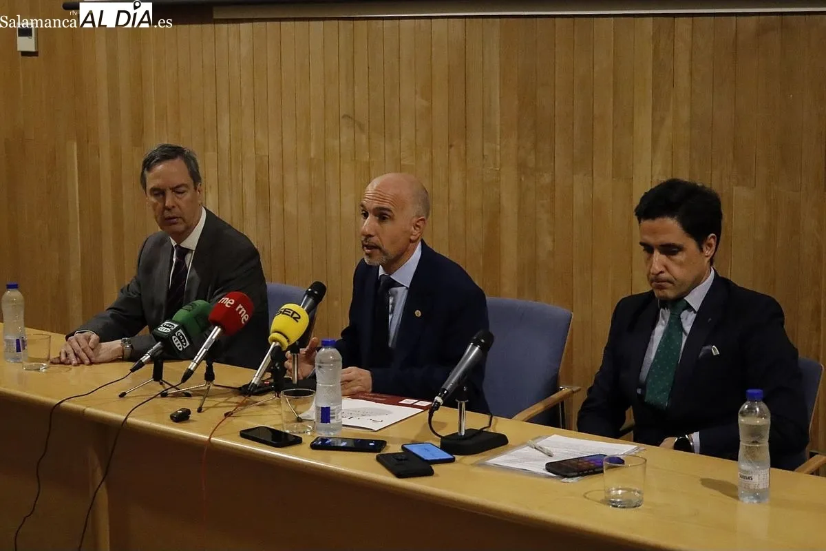 Presentación en Salamanca del primer foro del patrocinio deportivo de Castilla y León. Foto de David Domínguez