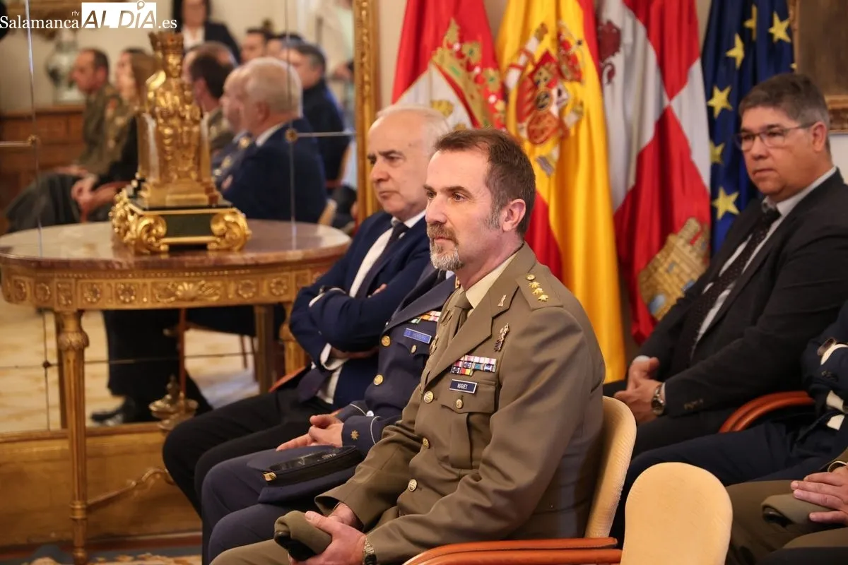Presentación en el Ayuntamiento de Salamanca de la XIII Carrera Cívico-Militar 'San Fernando'. Foto de David Sañudo