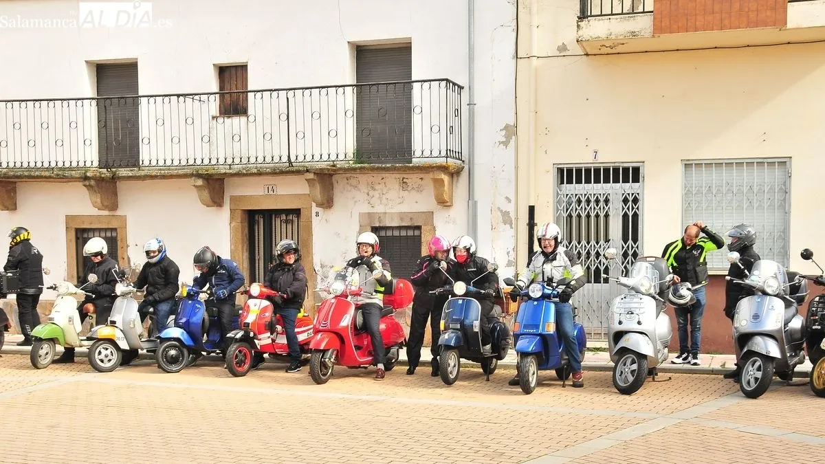 La ruta incluyó paradas en los miradores de la zona