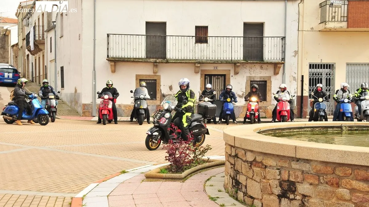 La ruta incluyó paradas en los miradores de la zona