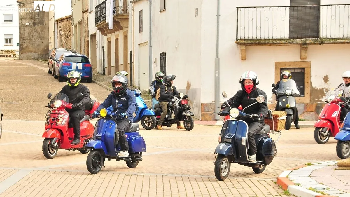 La ruta incluyó paradas en los miradores de la zona