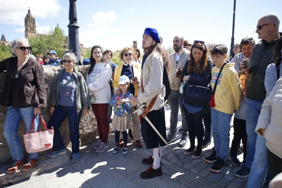 Máxima expectación en las visitas teatralizadas con motivo del Lunes de Aguas | FOTOS: David Domínguez 