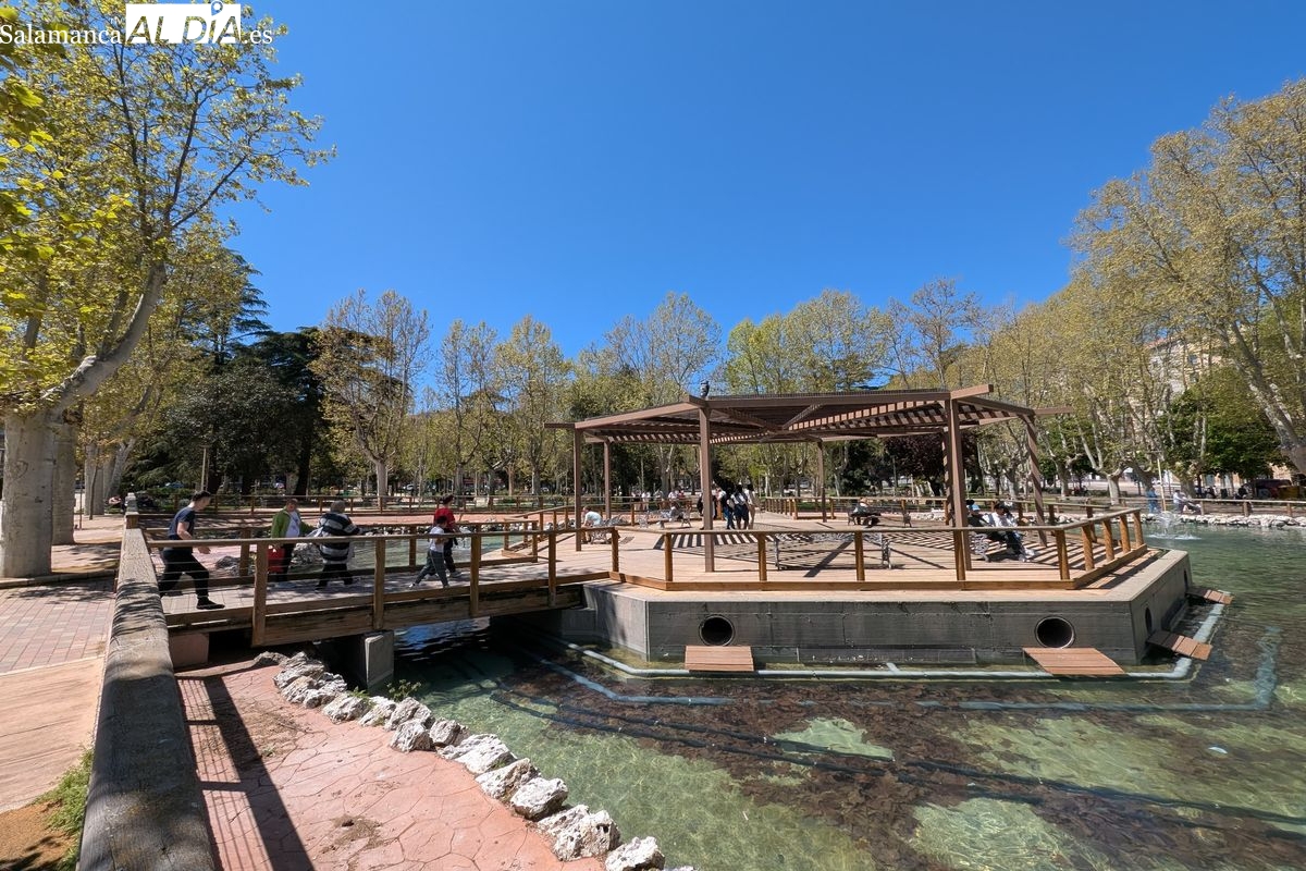 FOTOS | Historia del Parque de La Alamedilla: el pulmón verde de Salamanca convertido en lugar emblemático