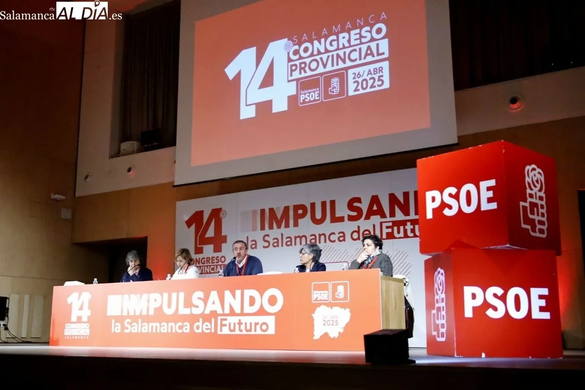 Congreso provincial PSOE Salamanca en la Hospedería Fonseca | FOTOS: David Domínguez 