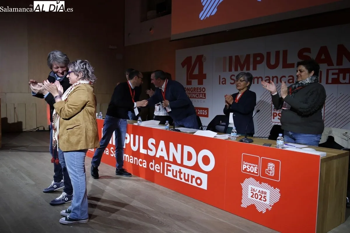 Congreso provincial PSOE Salamanca en la Hospedería Fonseca | FOTOS: David Domínguez 